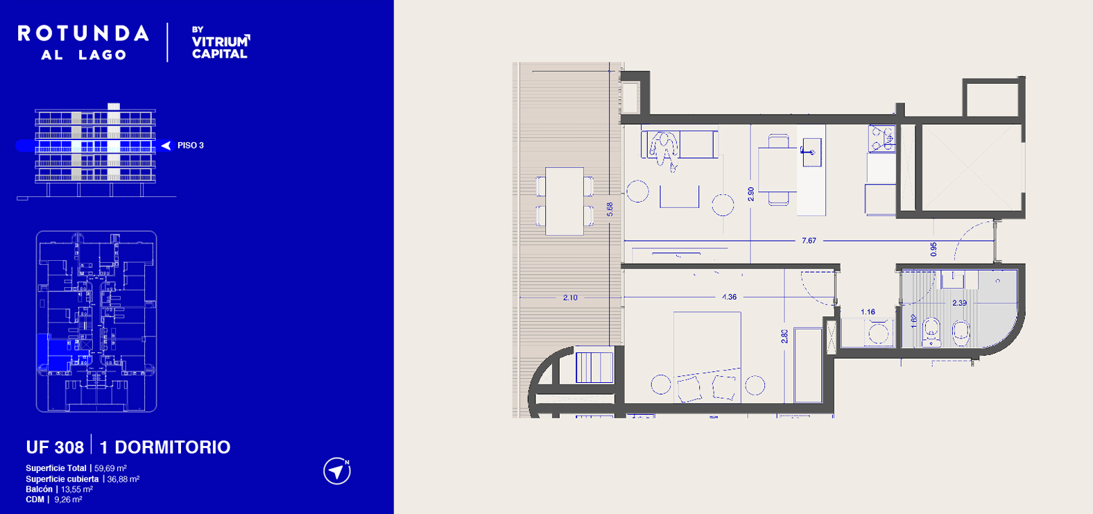 Venta Apartamento 1 dormitorio Ciudad de la Costa