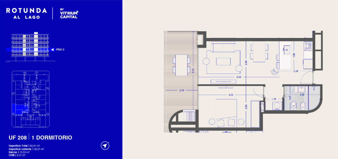 Venta Apartamento 1 dormitorio Ciudad de la Costa
