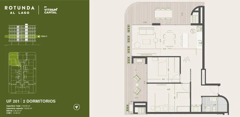 2-Bedroom Apartment for Sale – Ciudad de la Costa