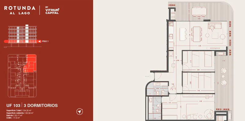 3-Bedroom Apartment for Sale – Ciudad de la Costa