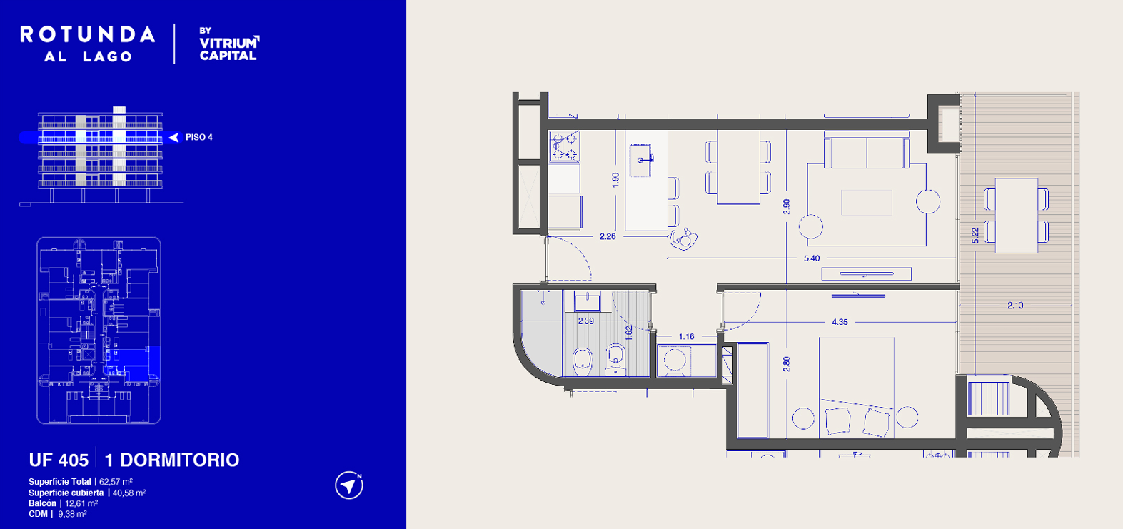Venta Apartamento 1 dormitorio Ciudad de la Costa