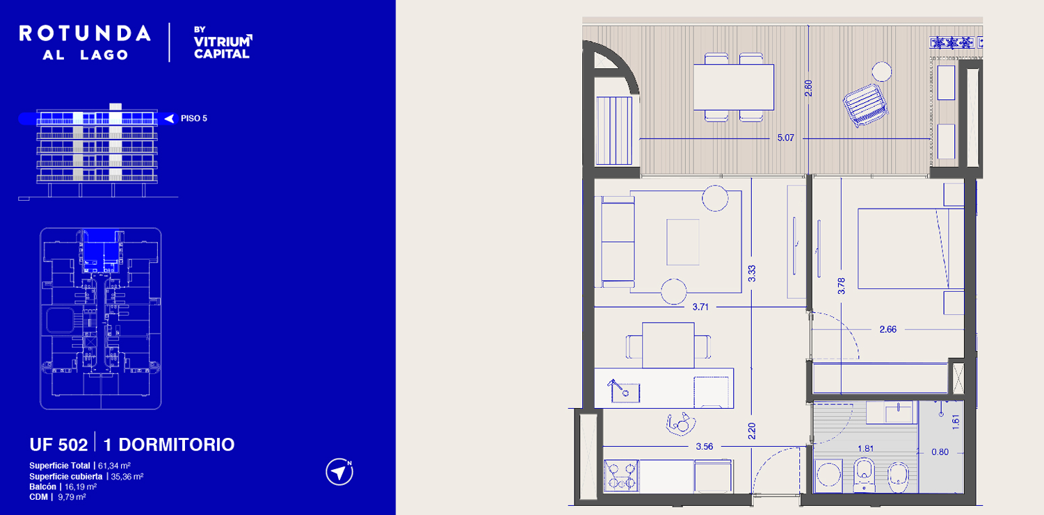 Venta Apartamento 1 dormitorio Ciudad de la Costa
