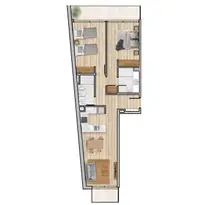Brand New 2-Bedroom Apartment for Sale, Delivery 2027 — Punta Carretas - foto 12