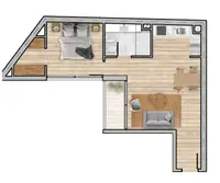 Apartamento Novo de 1 Quarto à Venda, Entrega 2027 – Punta Carretas - foto 12