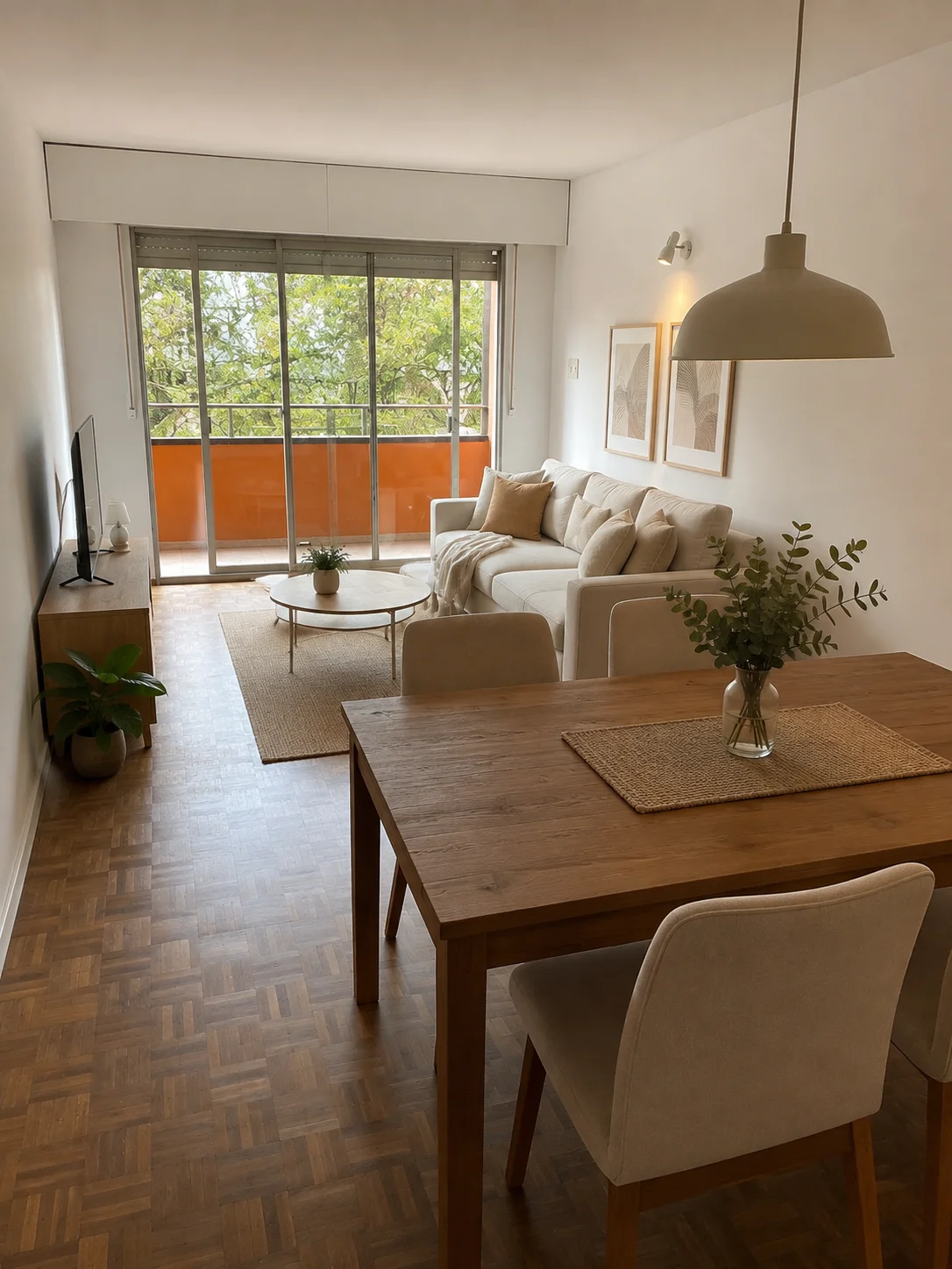 Apartamento alquiler 3 dormitorios 2 baños, Centro
