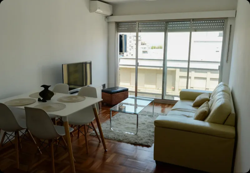Furnished 1-bedroom apartment for rent, Pocitos