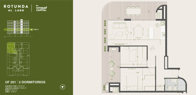 Venta Apartamento 2 dormitorios Ciudad de la Costa