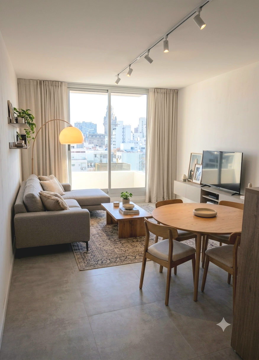Apartamento alquiler 2 dormitorios + Garaje, Centro